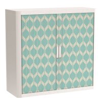 PAPERFLOW easyOffice Vintage Rollladenschrank 60868 2...