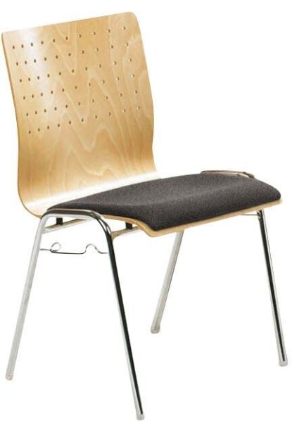 Mayer Stapelstuhl myARCADO 2118 01 26 394 anthrazit Stoff, 1 St.