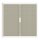 PAPERFLOW easyOffice Vintage Rollladenschrank 60788 2 Fachböden 110,0 x 41,5 x 104,0 cm