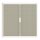 PAPERFLOW easyOffice Vintage Rollladenschrank 60788 2 Fachböden 110,0 x 41,5 x 104,0 cm