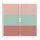 PAPERFLOW easyOffice Colour Rollladenschrank 61556 2 Fachböden 110,0 x 41,5 x 104,0 cm