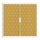 PAPERFLOW easyOffice Vintage Rollladenschrank 60772 2 Fachböden 110,0 x 41,5 x 104,0 cm