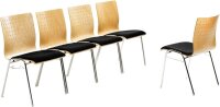 Mayer Stapelstuhl myARCADO 2118 01 26 397 schwarz Stoff,...