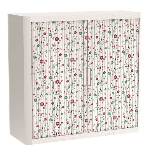 PAPERFLOW easyOffice Garden Factory Rollladenschrank 60292 2 Fachböden 110,0 x 41,5 x 104,0 cm
