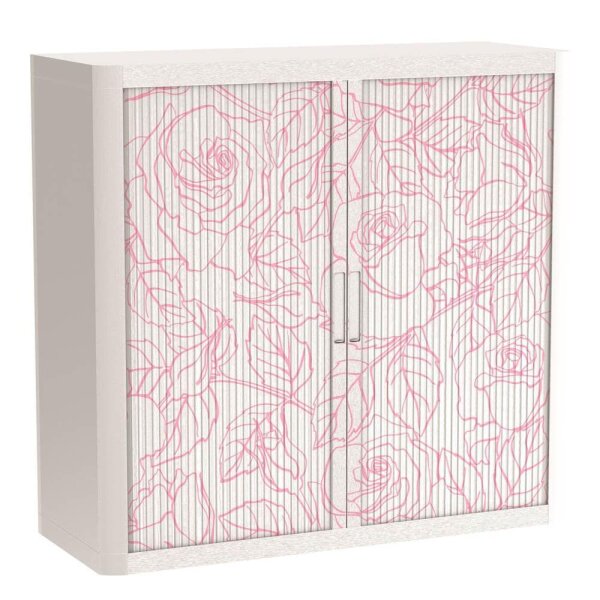 PAPERFLOW easyOffice Garden Factory Rollladenschrank 60308 2 Fachböden 110,0 x 41,5 x 104,0 cm