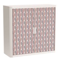 PAPERFLOW easyOffice Vintage Rollladenschrank 60980 2...