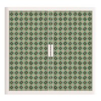 PAPERFLOW easyOffice Vintage Rollladenschrank 60884 2 Fachböden 110,0 x 41,5 x 104,0 cm