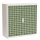 PAPERFLOW easyOffice Vintage Rollladenschrank 60884 2 Fachböden 110,0 x 41,5 x 104,0 cm
