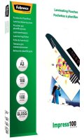 Fellowes Laminierfolien Impress100 glänzend für A3 100 micron, 100 St.