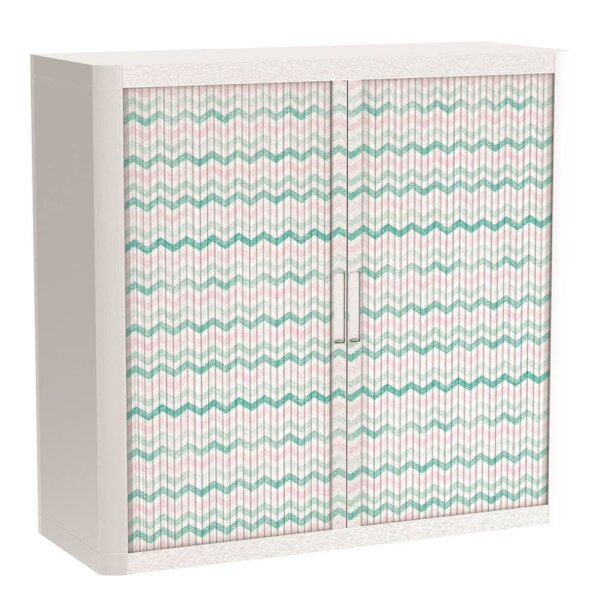 PAPERFLOW easyOffice Colour Rollladenschrank 62835 2 Fachböden 110,0 x 41,5 x 104,0 cm