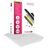 Fellowes Laminierfolien Preserve250 glänzend...