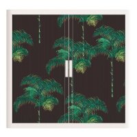 PAPERFLOW easyOffice Tropical Rollladenschrank 62448 2 Fachböden 110,0 x 41,5 x 104,0 cm