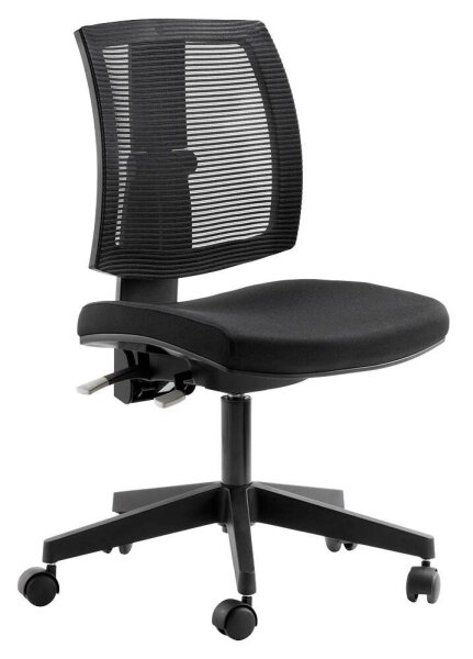 Mayer Bürostuhl myLADYLIKE, 2232 507 Stoff schwarz, Gestell schwarz