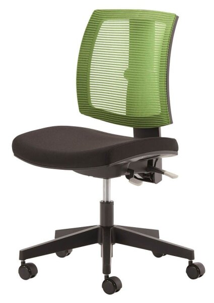 Mayer Bürostuhl myLADYLIKE, 2232 503 Stoff grün, Gestell schwarz