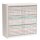PAPERFLOW easyOffice Colour Rollladenschrank 61652 2 Fachböden 110,0 x 41,5 x 104,0 cm