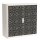 PAPERFLOW easyOffice Black & White Rollladenschrank 60532 2 Fachböden 110,0 x 41,5 x 104,0 cm
