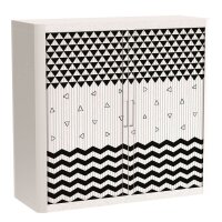 PAPERFLOW easyOffice Black & White Rollladenschrank...