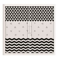 PAPERFLOW easyOffice Black & White Rollladenschrank 60436 2 Fachböden 110,0 x 41,5 x 104,0 cm