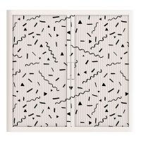 PAPERFLOW easyOffice Black & White Rollladenschrank 60420 2 Fachböden 110,0 x 41,5 x 104,0 cm