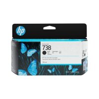 HP 738(498N4A) schwarz Druckerpatrone