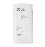 HP 738(498N4A) schwarz Druckerpatrone
