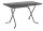 barths Gartentisch Madrid anthrazit rechteckig 110,0 x 70,0 x 70,0 cm