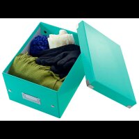 LEITZ Click & Store Aufbewahrungsbox 7,4 l eisblau...