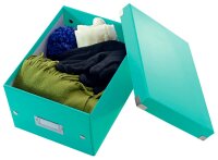 LEITZ Click & Store Aufbewahrungsbox 7,4 l eisblau 21,6 x 28,2 x 16,0 cm, 1 St.