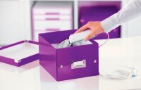 LEITZ Click & Store Aufbewahrungsbox 7,4 l violett 21,6 x 28,2 x 16,0 cm, 1 St.
