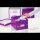 LEITZ Click & Store Aufbewahrungsbox 7,4 l violett 21,6 x 28,2 x 16,0 cm, 1 St.