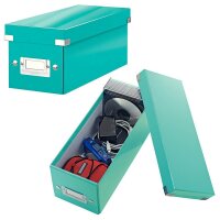 LEITZ CD-/DVD-Box Click & Store blau, 1 St.