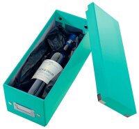 LEITZ CD-/DVD-Box Click & Store blau, 1 St.