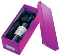 LEITZ CD-/DVD-Box Click & Store violett, 1 St.
