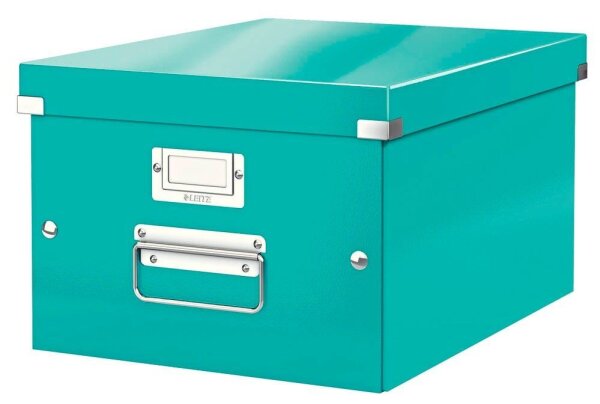 LEITZ Click & Store Aufbewahrungsbox 16,7 l eisblau 28,1 x 36,9 x 20,0 cm, 1 St.