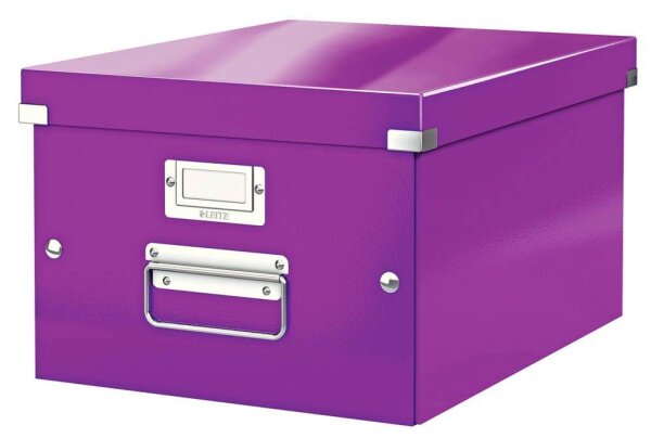 LEITZ Click & Store Aufbewahrungsbox 16,7 l violett 28,1 x 36,9 x 20,0 cm, 1 St.