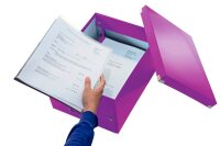 LEITZ Click & Store Aufbewahrungsbox 16,7 l violett...