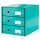LEITZ Schubladenbox Click & Store  eisblau 60480051, DIN A4 mit 3 Schubladen, 1 St.