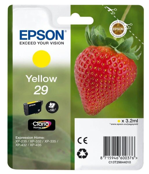EPSON 29 / T2984 (Erdbeere) gelb Druckerpatrone