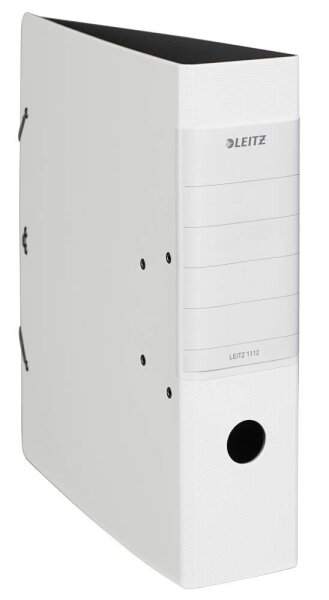LEITZ Solid 1112 Ordner weiß Kunststoff 8,2 cm DIN A4, 1 St.
