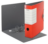 LEITZ Solid 1112 Ordner hellrot Kunststoff 8,2 cm DIN A4, 1 St.