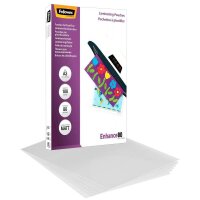 Fellowes Laminierfolien Enhance80 matt für A3 80...