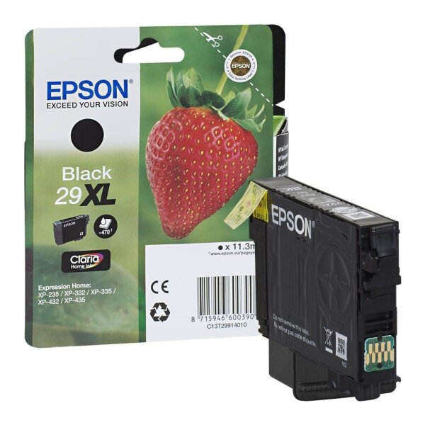 EPSON 29XL / T2991XL (Erdbeere) schwarz Druckerpatrone