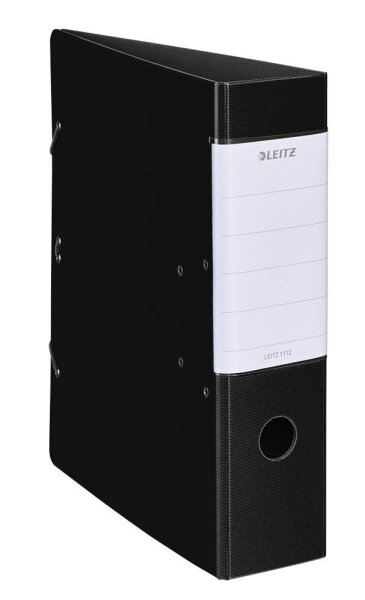 LEITZ Solid 1112 Ordner schwarz Kunststoff 8,2 cm DIN A4, 1 St.