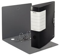 LEITZ Solid 1112 Ordner schwarz Kunststoff 8,2 cm DIN A4,...