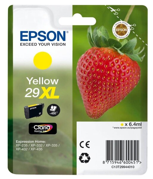 EPSON 29XL / T2994XL (Erdbeere) gelb Druckerpatrone