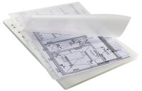 GENIE Laminierfolien glänzend für A4 125 micron Universal-Lochung, 25 St.