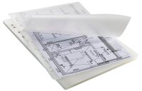 GENIE Laminierfolien glänzend für A4 125 micron Universal-Lochung, 25 St.