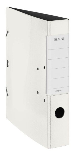 LEITZ Solid 1113 Ordner weiß Kunststoff 6,2 cm DIN A4, 1 St.