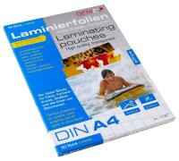 GENIE Laminierfolien glänzend für A4 80 micron, 50 St.