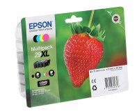EPSON 29XL / T2996XL (Erdbeere) schwarz, cyan, magenta,...